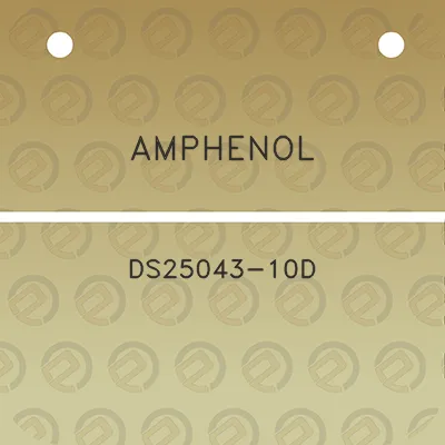 amphenol-ds25043-10d