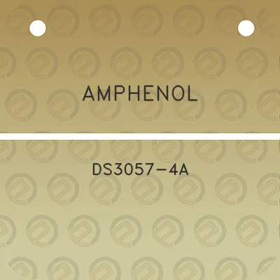 amphenol-ds3057-4a