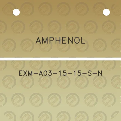 amphenol-exm-a03-15-15-s-n