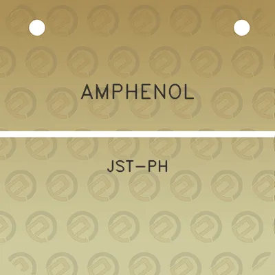 amphenol-jst-ph