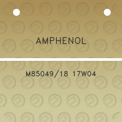 amphenol-m8504918-17w04