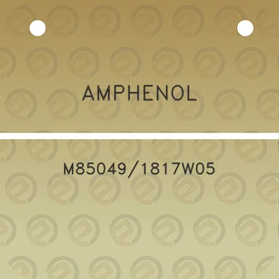 amphenol-m850491817w05