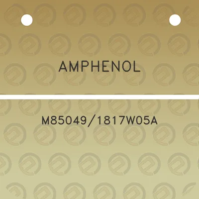 amphenol-m850491817w05a