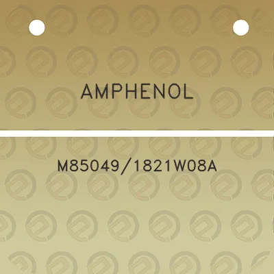 amphenol-m850491821w08a