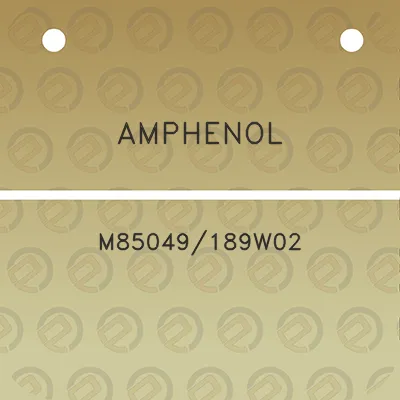 amphenol-m85049189w02