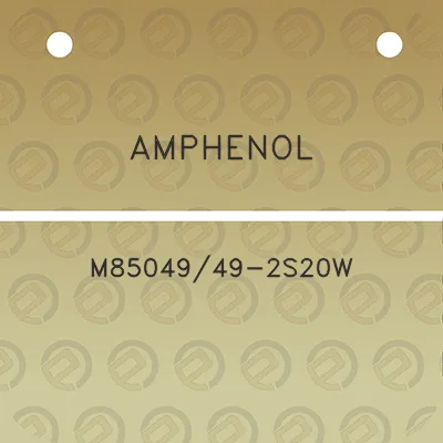 amphenol-m8504949-2s20w