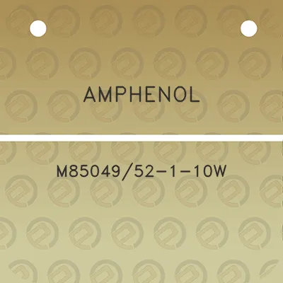 amphenol-m8504952-1-10w