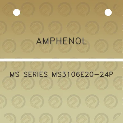 amphenol-ms-series-ms3106e20-24p