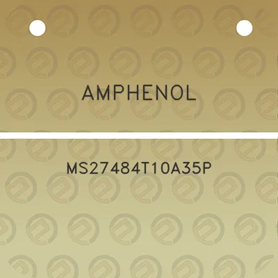 amphenol-ms27484t10a35p