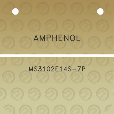 amphenol-ms3102e14s-7p