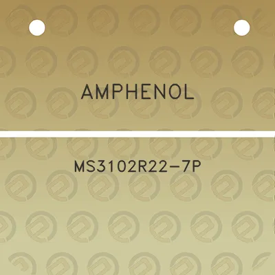 amphenol-ms3102r22-7p