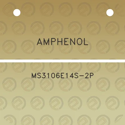 amphenol-ms3106e14s-2p