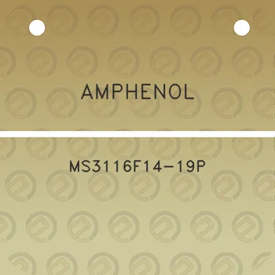 amphenol-ms3116f14-19p