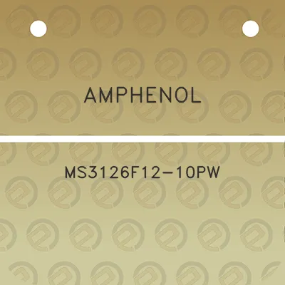 amphenol-ms3126f12-10pw