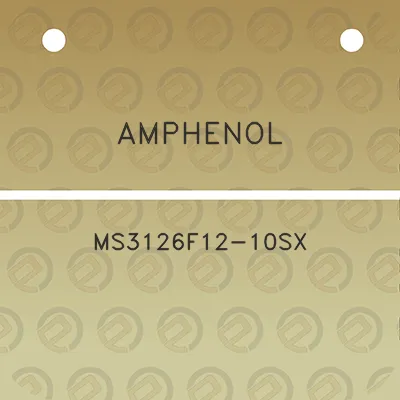 amphenol-ms3126f12-10sx