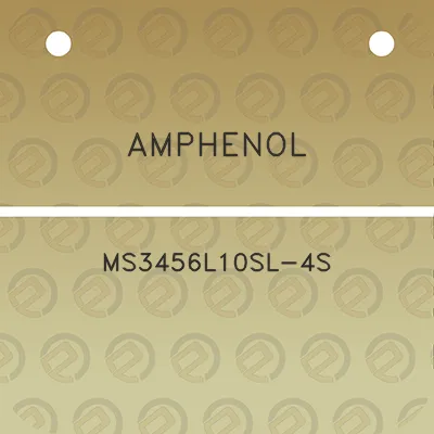 amphenol-ms3456l10sl-4s