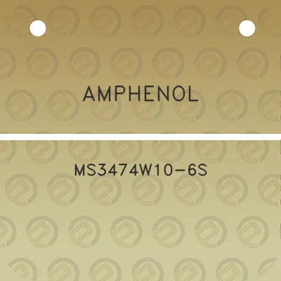 amphenol-ms3474w10-6s