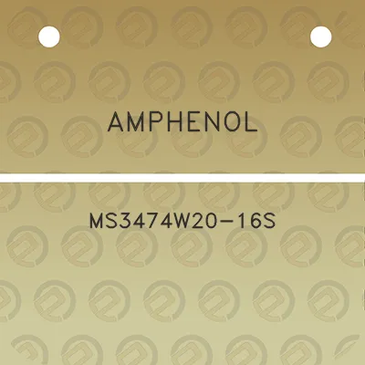 amphenol-ms3474w20-16s