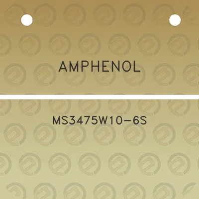 amphenol-ms3475w10-6s