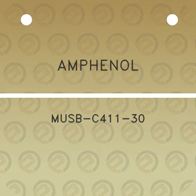 amphenol-musb-c411-30