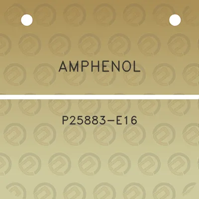 amphenol-p25883-e16