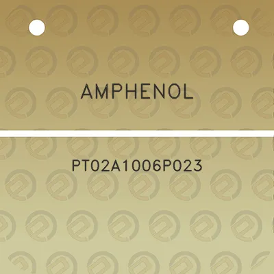 amphenol-pt02a1006p023