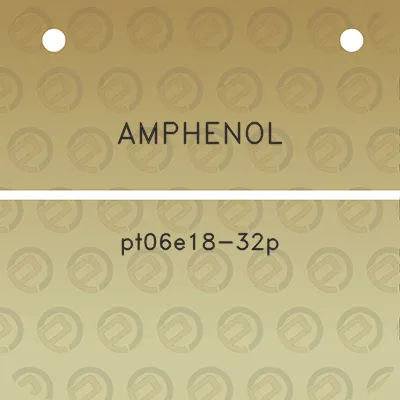 amphenol-pt06e18-32p