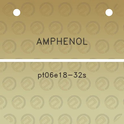 amphenol-pt06e18-32s