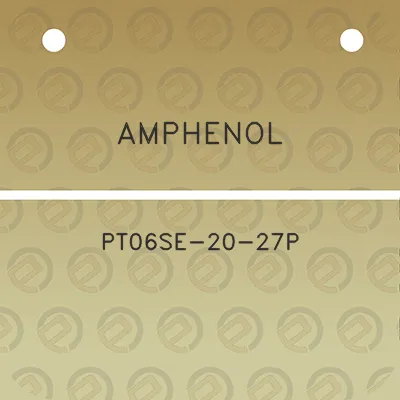 amphenol-pt06se-20-27p