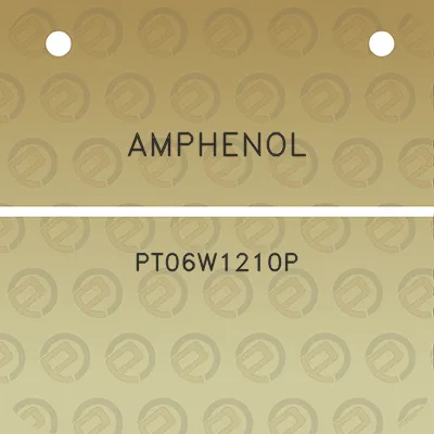 amphenol-pt06w1210p