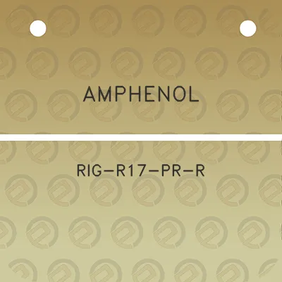 amphenol-rig-r17-pr-r