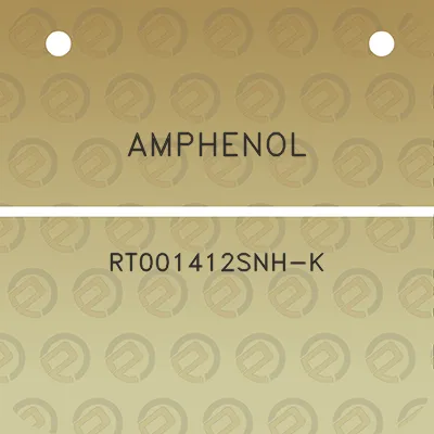 amphenol-rt001412snh-k