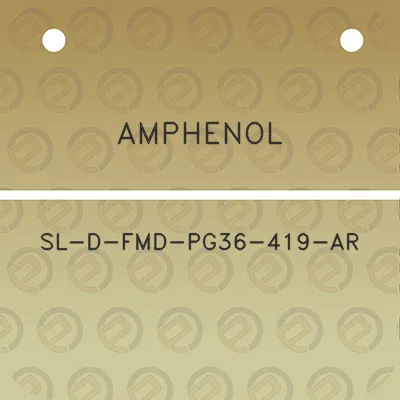 amphenol-sl-d-fmd-pg36-419-ar