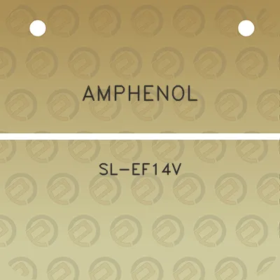 amphenol-sl-ef14v