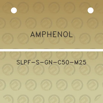 amphenol-slpf-s-gn-c50-m25