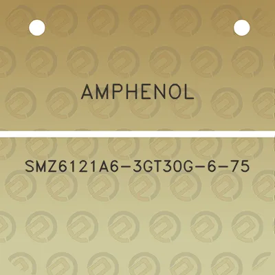 amphenol-smz6121a6-3gt30g-6-75