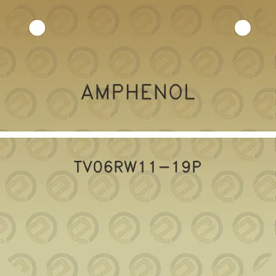 amphenol-tv06rw11-19p