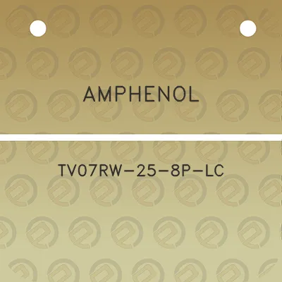 amphenol-tv07rw-25-8p-lc