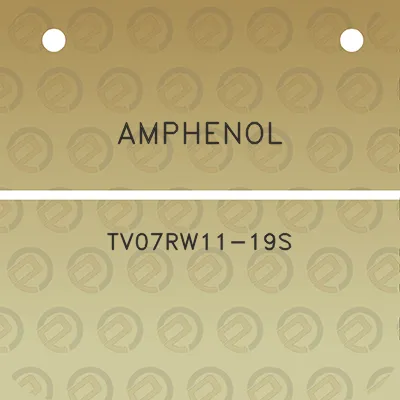 amphenol-tv07rw11-19s