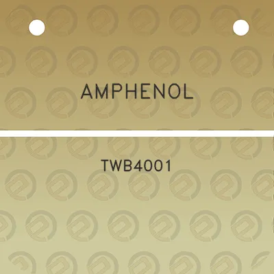 amphenol-twb4001