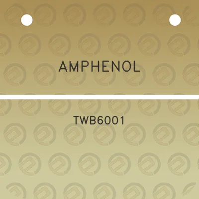 amphenol-twb6001