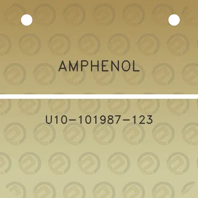 amphenol-u10-101987-123