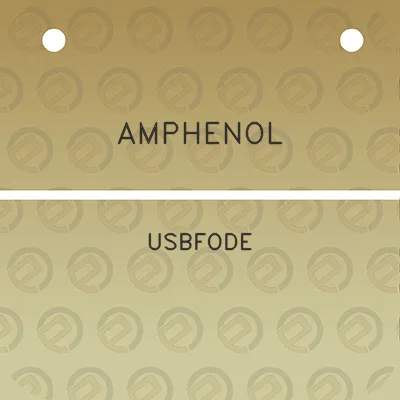 amphenol-usbfode