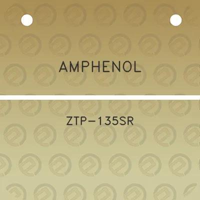 amphenol-ztp-135sr