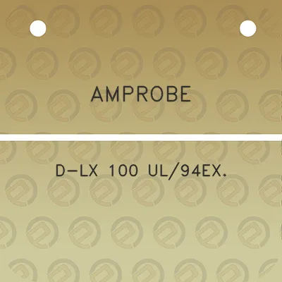 amprobe-d-lx-100-ul94ex