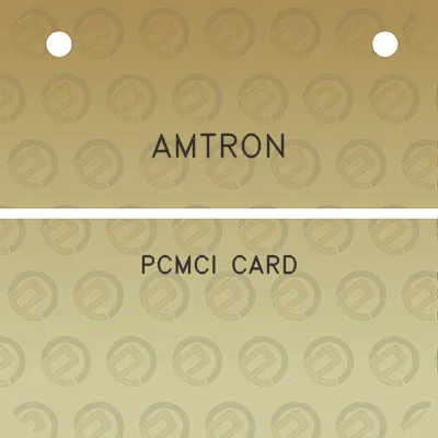 amtron-pcmci-card