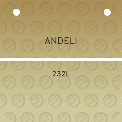 andeli-232l