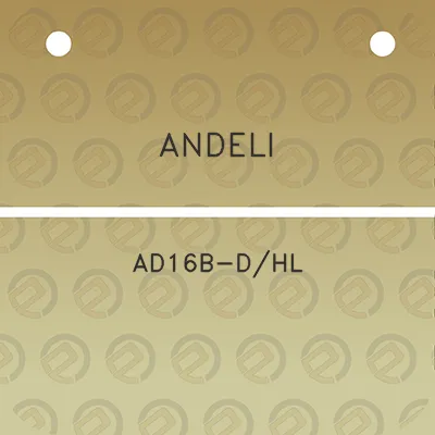 andeli-ad16b-dhl