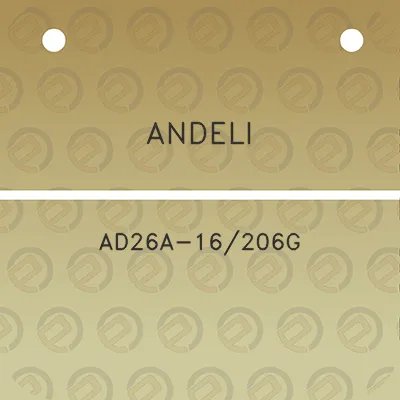 andeli-ad26a-16206g