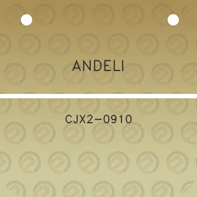 andeli-cjx2-0910